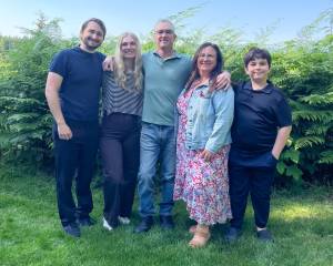 Heather Wallace photo.
Left to right: Jordan, Bethany, Zach, Mandy and Johnny.
