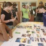 Contributed photo.
Crew members of YCC brainstormed climate solutions as part of Climate Fresk & COMPASS exercises.