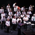 Steve Alboucq photo.
The band rehearses.