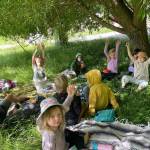 Contributed photo.
Salmonberry Community School kids.