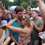 Darrell Kirk photo.
Festivalgoers revel in the experience.