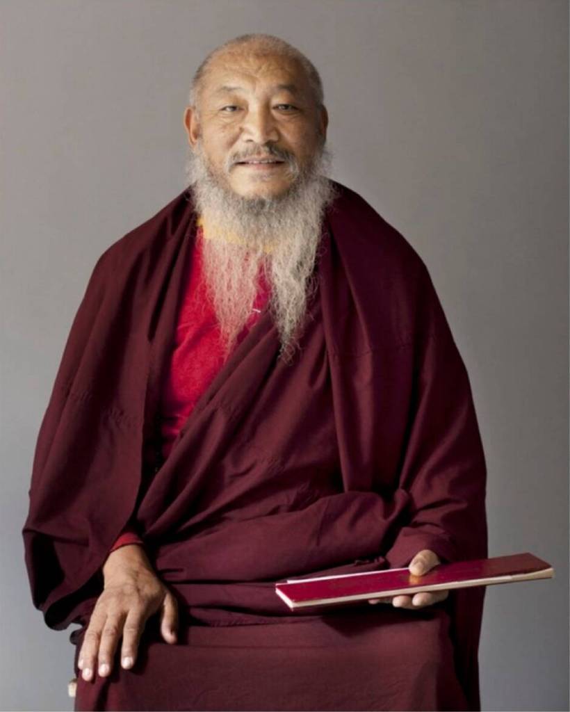 Darrell Kirk photo.
The Venerable Gelong Kalsang Rinpoche.