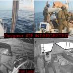 Colleen Smith Summers photo.
An image from the flotilla livestream taken on Oct. 1 at 8:30 p.m. PST.