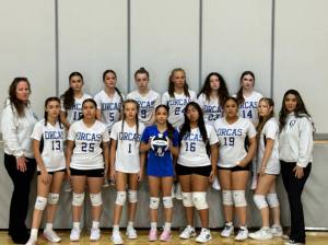 Contributed photo.
The middle school girls volleyball team. Head Coach Bonnie Mahony (left) and Soeth Quintero (right). Back row, left to right: Rada Ashirov, Audry Hance, Gabriella Wigfield, Lacey Buscher, Izzy Mahony-Jauregui and Charlotte Walker. Front row: Audrey Eberley, Natalie Grandos, Mckinley Buscher, Lana Sasan, Ximena Jose Viller, Alyesa Salina Cruz, Ona Bouchard. Not Pictured: Emma Anderson and Coach Aimee Ahrens.
