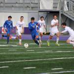 Cienna Richardson photo.
The boys soccer team in the district tournament.