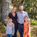 Sarah Carlson, a pediatric speech pathologist, says her familys Regence plan costs $2,000 a month with a $5,000 deductible per person. She is pictured here with her husband Mitch and their children.