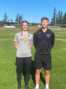 Frank Rohm photo.
Bethany Carter and Chase Connell.