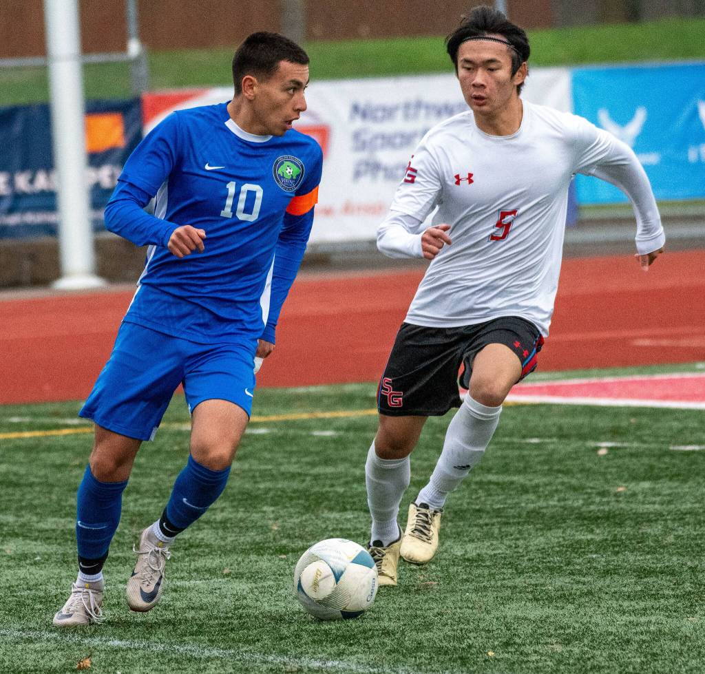 Matt Stolemeier.
Senior Joaquin Shanks-Morales (left) was named Most Valuable Player.