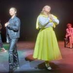 Liz Doane photo.
Above: Rook Vergen and Johanna Lange as Danny and Sandy.