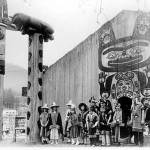 Contributed photo.
Chief Shakes Longhouse, Wrangell, AK, Shakes was father to Tsatsée in Tlingit culture, which is clan-based and matrilineal. In white / colonized culture, Shakes is her uncle.