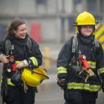 Darrell Kirk photo.
Recruits Sami Dean and Neila Welch.