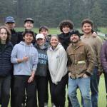 Cienna Richardson photo.
The Vikings golf team. Back row left to right: Hayes Richardson, Levi Ashcraft, Joshua Spinner, Joe Anderson, Kenneth Farani, Tim Malo, Isabel Hall. Front row left to right: Chester Marl, Tori Quintero, Katie Spinogatti, Issy Exton, Head Coach Ryan Kennedy.