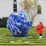 Contributed photo.
A child looks at Earth.