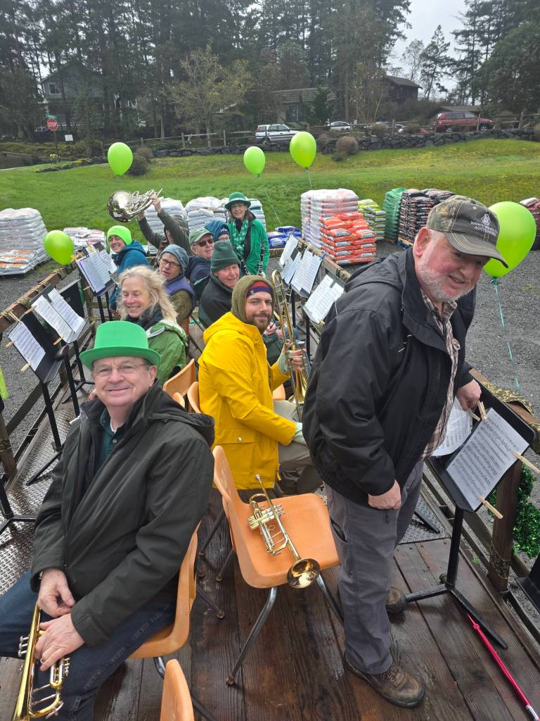 Contributed photo.
Community members celebrate St. Patricks Day.