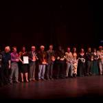 Darrell Kirk photo.
Members of OIFR showcase their awards.