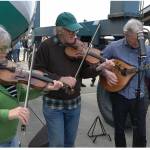 Ken Kortge photo.
Community members celebrated the new boat, Wren.