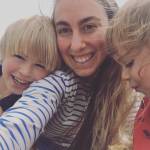 Sarah with Asa and Zeb when they were little.