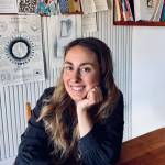 Asa Whitridge photo. 
Sarah Whitridge at home on Orcas Island.