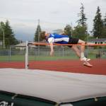 Darrell Kirk photo.
Orcas Island High School student-athletes at Mt. Vernon on Thursday, May 7.