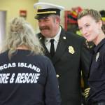 Darrell Kirk photo.
Members of the Orcas Island Fire & Rescue academy graduated last weekend.