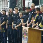 Darrell Kirk photo.
Members of the Orcas Island Fire & Rescue academy graduated last weekend.