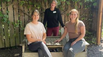 Contributed photo.
From left to right: Kyra Dyer, Holly Southern and Alison OToole.