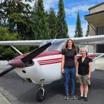 Contributed photo.
Bethany Carter and Elizabeth Menozzi.