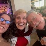 Contributed photo.
Left to right: Simpson-Manske, Bobbi Simpson (mother), John Simpson (father).