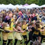 Darrell Kirk photo.
The Eastsound Village Green is used for many community events.