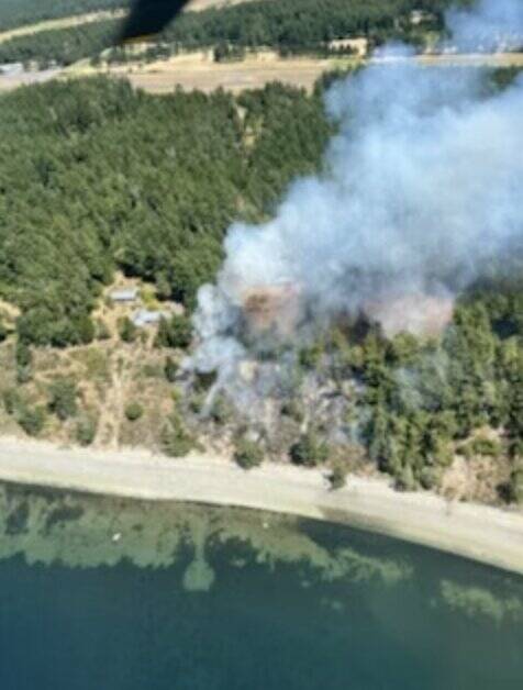 Lopez Fire photo.