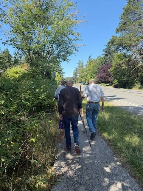 Contributed photo.
Orcas Senior Center offers a Weekly Community Walk to Buck Park.